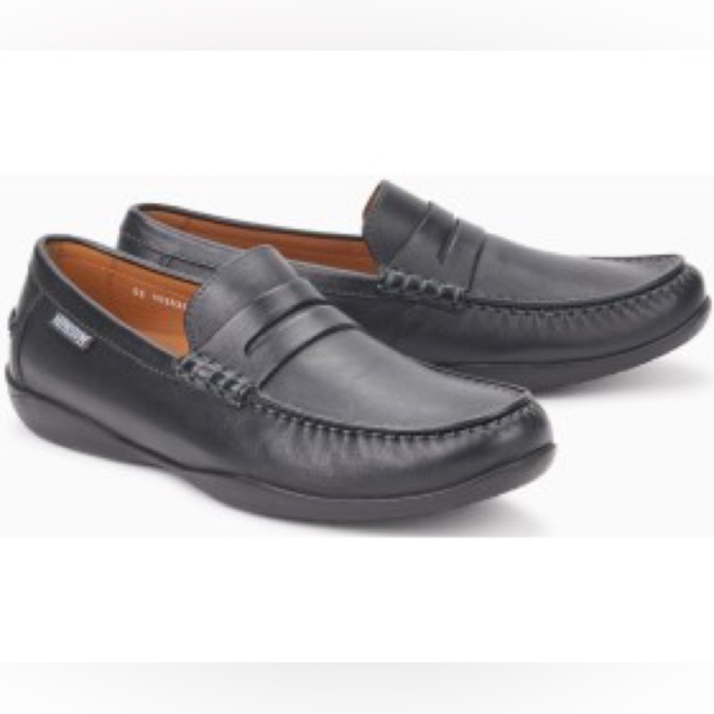 Mephisto IGOR Moccasin Loafer Slip On Black Mens Size 12
